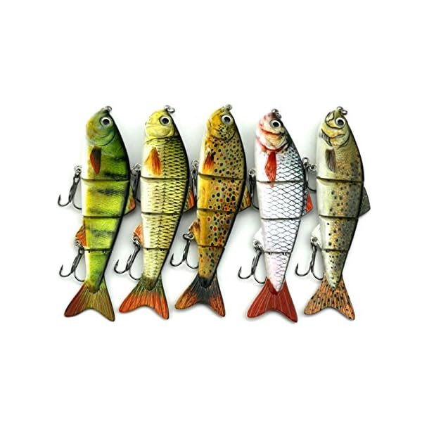 Isafish-Swimbaits-for-Bass-Crankbait-Bionic-Multi-Jointed-4-Segment-Pike-Fishing-Lures-Minnow-Hard-Bait-472-Inch-06-Ounce
