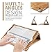 iPad 9.7 Leather Case, BoriYuan Vintage Genuine Leather Smart Cover Protective Slim Folio Flip Stand for Apple iPad 9.7(A1822/A1823) with Card Slot Magnetic Sleep/Wake+Stylus+Screen Protector (Brown)