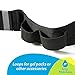 Easy Anywhere Hydration Running Belt - Extra Large Pocket - with 2 Bpa-Free Water Bottles - Fits Large Smartphones, Including iPhone 6 Plus - Bounce Free Running Belt - Extra Pouch for Essentials