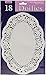 White Oval Doilies | Pack of 18| Party Supply