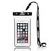 Mansov Optimal Size Cell Phone Waterproof Pouch Case, Universal Transparent Dry Bag, for Cell Phone up to 5.8 inch, Perfect for Outdoor Activities