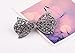 Ondder 4 Pack Crystal Rhinestones Bowknot Hair Clips Hair Pin Hair Barrettes Hair Accessories for Women