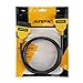AUTOAND Wired 150cm OBD2 16Pin Male to Female Extension Cable Diagnostic Extender Cord, Yellow (Round 16 Pin 150cm)