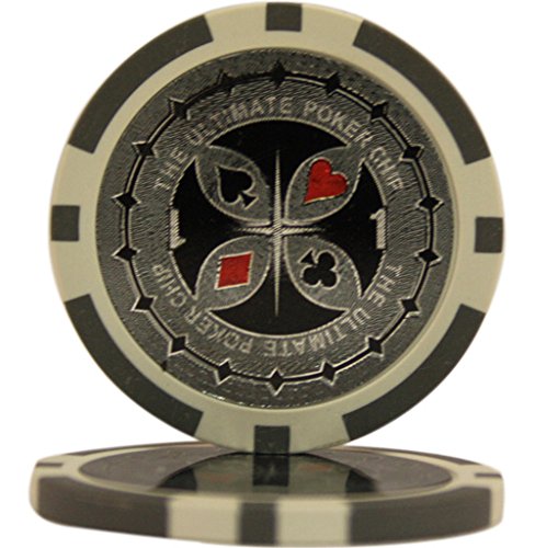 MRC 650pcs Ultimate Laser Poker Chips Set with Aluminum Case - Thumbnail 2