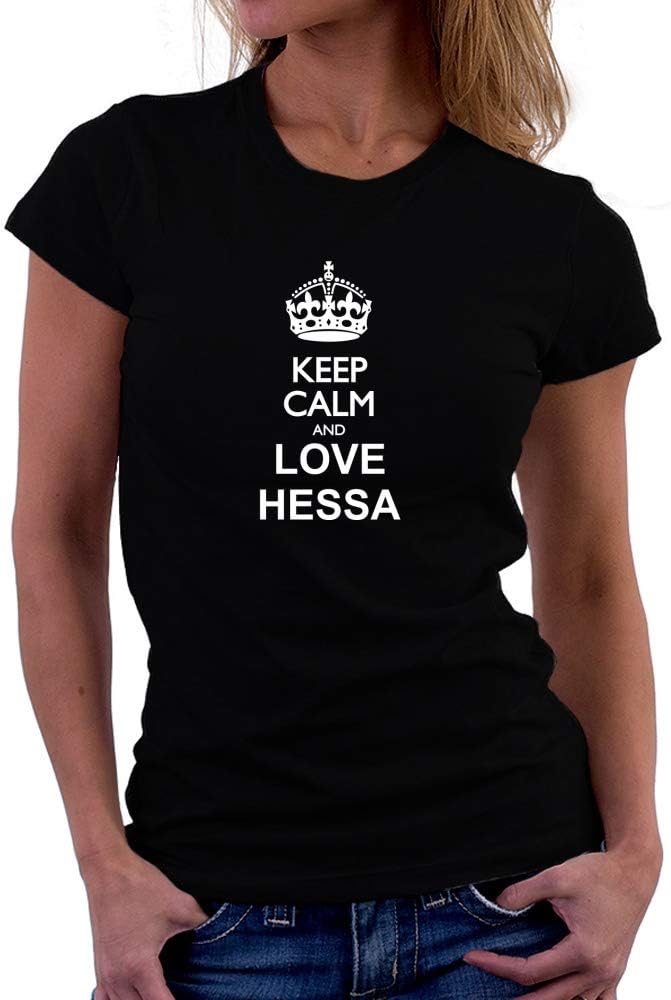 Teeburon Keep Calm and Love Hessa Women T-Shirt