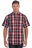 Gioberti Men's Plaid Short Sleeve Shirt