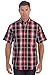 Gioberti Men's Plaid Short Sleeve Shirt