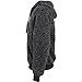 Marled Heavyweight Sherpa Lined Fleece Hoodies For Men Full Zip Plus Size Big and Tall Sweatshirts Jackets