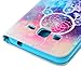 For Samsung Galaxy J3 2016 Case, Express Prime Case, Amp Prime Case, Stand Feature, Double Layer Shock Absorbing Premium Soft PU Leather Printed Book Design Wallet Cover Flip Cases, Dream Catcher