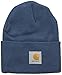 Carhartt Men's Knit Cuffed Beanie, Dark Blue, One Size