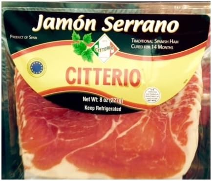 Jamon Serrano Citterio 8oz Imported from Spain