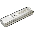 Kingston Ironkey Locker+ 50 128GB Encrypted USB Flash Drive | USB 3.2 Gen 1 | XTS-AES Protection | Multi-Password Security Options | Automatic Cloud Backup | Metal Casing | IKLP50/128GB