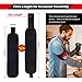 Magnetic Wristband, Dr.meter 2 Sizes of 10.6 & 18.9 Inches Length Red Color Magnetic Wrist Bands Tool Belt with Super Strong 15 Magnets, 2.2lb Capacity for Holding Screws Bolts Nails and Drill Bits
