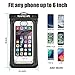 BELONGSCI Tilaprecape for Universal Waterproof Case, Multifunctional Floating Cell Phone Dry Bag/Pouch,Underwater Full Body Protection, Clear HD Screen, Fits Any Phone Up to 6 Inches.