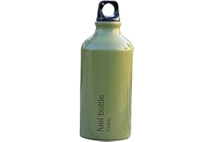 DYNWAVE Fuel Bottle, Fuel Storage Portable, 530ml, Empty, Small Petrol Liquid Oil Bottle Oil Container for Camping Stove Outd