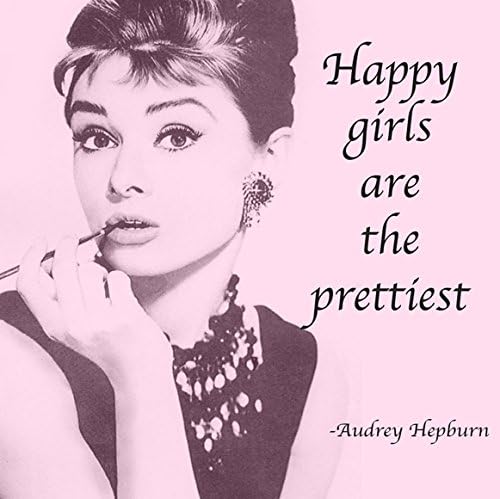 Audrey Hepburn Quote 6x6 Mini CANVAS Gallery Wrap it can HANG or SIT! GREAT GIFT!