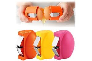 2026 Stainless Steel Egg Shell Opener Multifunctional Egg Cracker for Raw & Hard-Boiled Eggs Handheld Kitchen Gadget for Easy