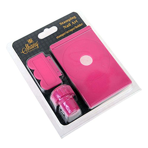 SHANY Stamping Nail Art Set (Nail Art Image Plate Holder, Scraper, Stamper) - Thumbnail 6