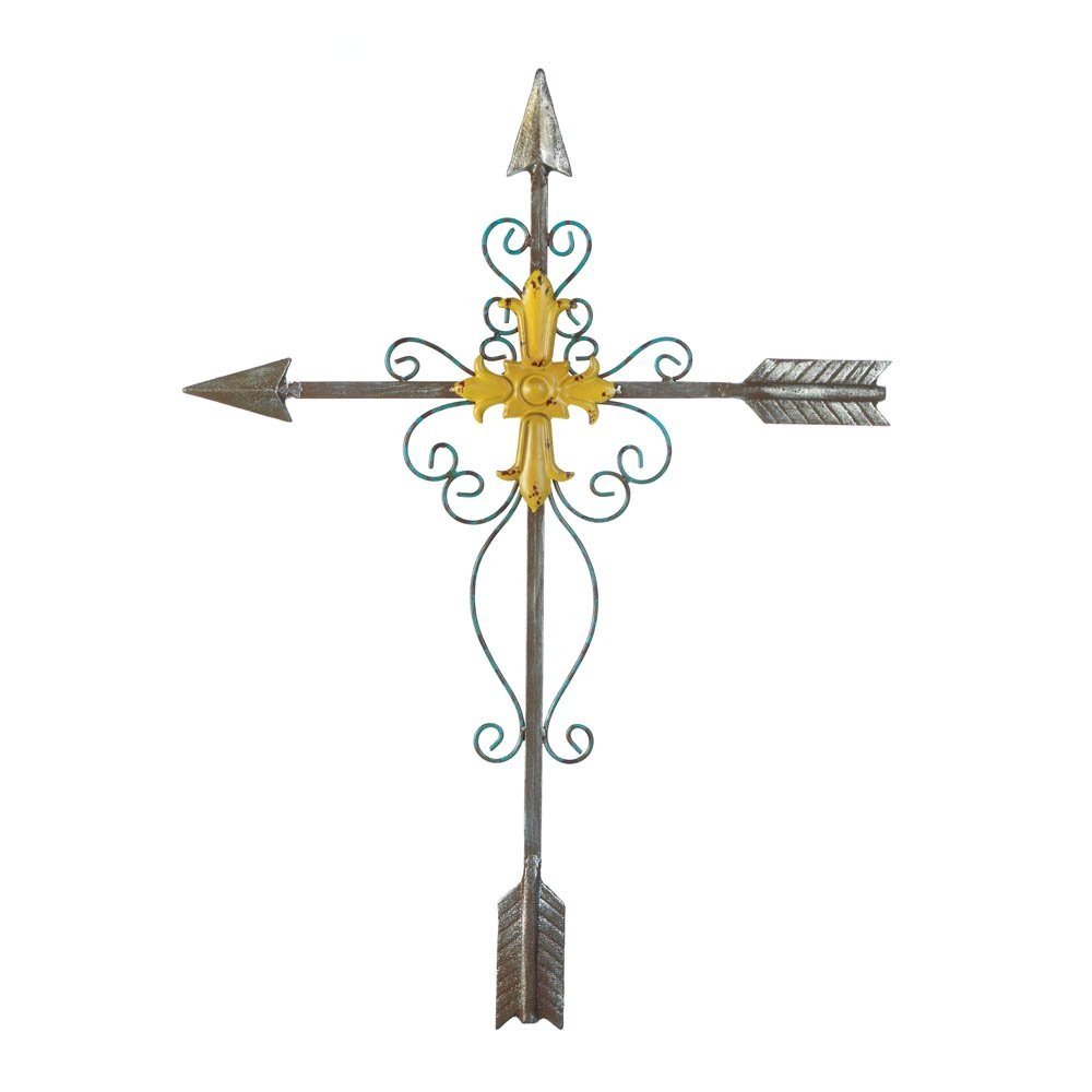 Metal Crosses Wall Decor Rustic Large Metal Wall Crosses