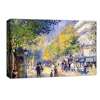 Canvas Wall Art Young Woman by Pierre Auguste Renoir Canvas Prints Home Artwork Decoration for Living Room,Bedroom - 12x18 inches