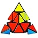 Imcolorful Speed Cube Pyraminx Pyramid Triangle Twisty Magic Cube Puzzle Toys Smooth (Speed Cube 1)