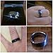 King Will CLASSIC 8mm Mens Tungsten Carbide Ring Wedding Band Black Brushed Matte Finished Comfort Fit
