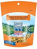 Natural Balance L.I.T. Limited Ingredient Small Breed Dog Treats, Grain Free, Sweet Potato & Fish Formula, 8 oz (Packaging May Vary)