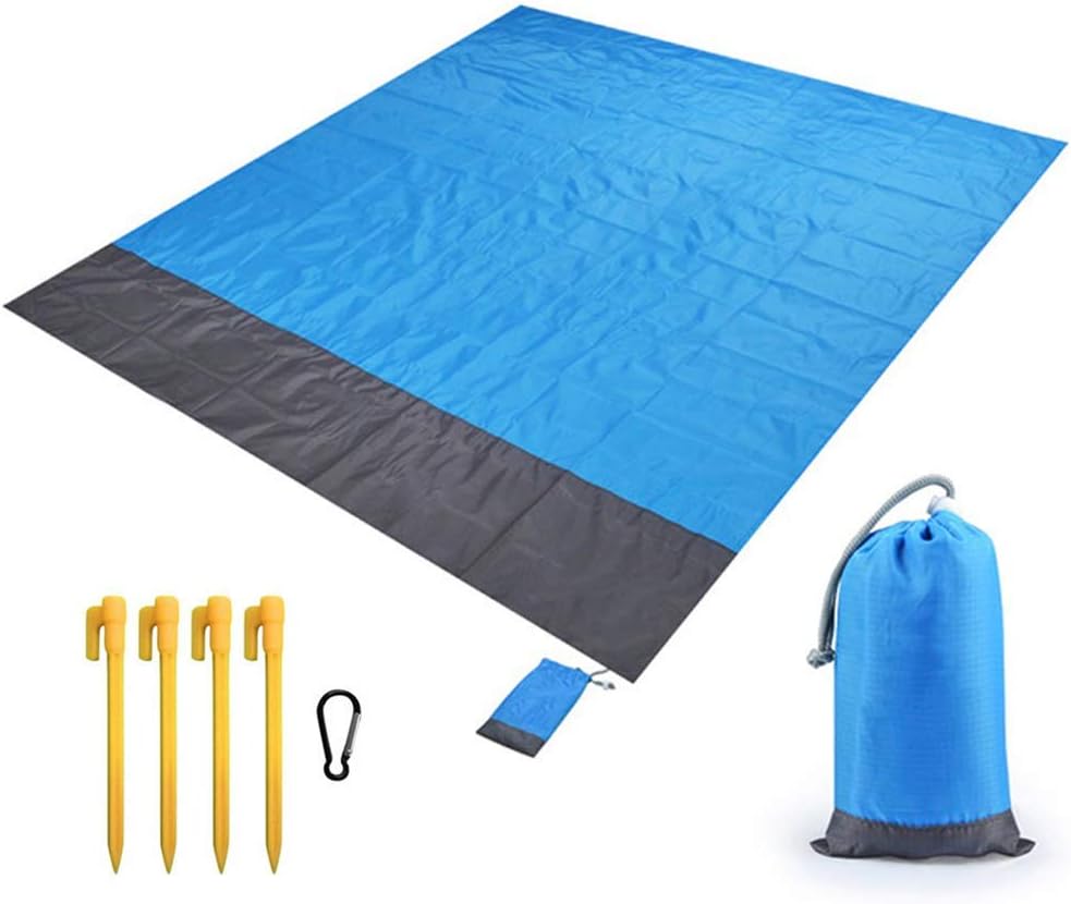 Woais Outdoor Travel Large Stripe Waterproof SplashProof Soft Mat