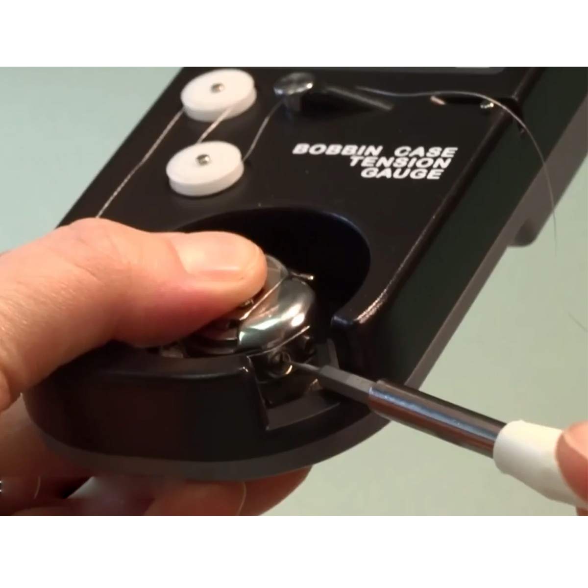 CKPSMS Brand - TOWA Digital Bobbin Case Tension Gauge Compare to TM-1 L-Style (DTM-A1+TM-501)