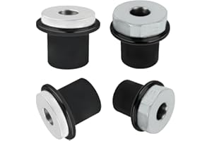 COOL STAR Steering Rack and Pinion Mount Bushing 4PCS Compatible with Dodge Ram 1500 2000-2012 Replaces 52106728AC 52113031AD