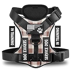 Demigreat Service Dog Harness, Reflective Dog Vest