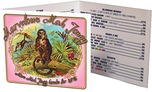 2016 Marvelous Mah Jongg Year of the Monkey Card by Marvelous Mah Jongg
