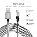 USB 3.0 Type C Cable,Puridea (2pack) 5Ft Nylon Braided USB C 3.0 Cable,Quick Charging (Max 4.0A) Type A 3.0 to Type C 3.0 Long Cord for Google Pixel Nexus 6P 5X, LG G6 V30 V20 Samsung Galaxy