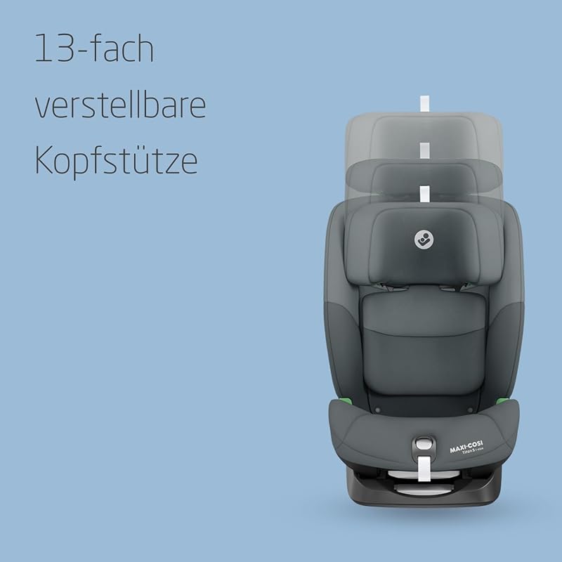 Titan S i-Size, ISOFIX Kindersitz, 76–150 cm, Tonal Graphite