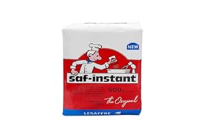 Saff Instant Dry Yeast (Low Sugar Bread for The red Label) Value Pack 500g