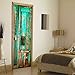 Fymural Door Wall Mural Wallpaper Stickers New 3D Old Wooden Vinyl Removable Decals for Home Room Decoration 30.3x78.7