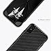 iPhone X Case Tasikar Good Grip Perfect Fit Case and Carbon Fiber Black Design for iPhone X