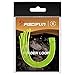 Piscifun Braided Leader Loop 6-Pack Connector for Fly Line - 20lb Yellow 6 pack