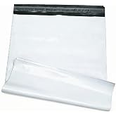17.7 X 22 Inches White Poly Mailers，Large Self-Sealing Shipping Bags 10 Pcs | Waterproof Plastic Packaging Envelopes Bag