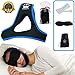 Stop Snoring Chin Strap -(SPECIAL RELIEF BUNDLE) Includes: Anti Bacterial Snoring Prevention Strap + 20 Nasal Strips + Silk Sleep Mask+ Travel Bag. SAY GOODBYE TO SNORING w/ proven Anti Snore devices