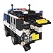 COGO Police Car Vehicle Truck Toy with Policeman Dolls Cruiser Bricks Building Blocks Toys Play Set for Kids Boys and Girls 104 Pieces CG3409