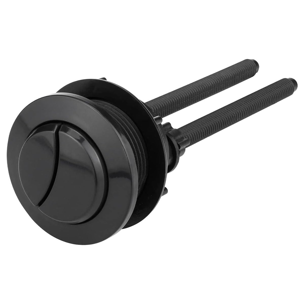 Photo 1 of (Installation aperture: 46mm1.81 inches Thread: 46-56mm1.81-2.2 inches) 1 double toilet flush button circular head for bathroom toilet water tank maintenance