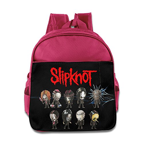 Children Slipknot Heavy Metal Band Logo Small Backpack (2 Color:Pink Blue)