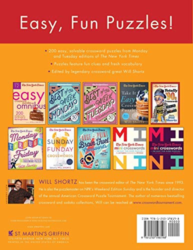 The new york times easy crossword puzzle omnibus volume 13 200 