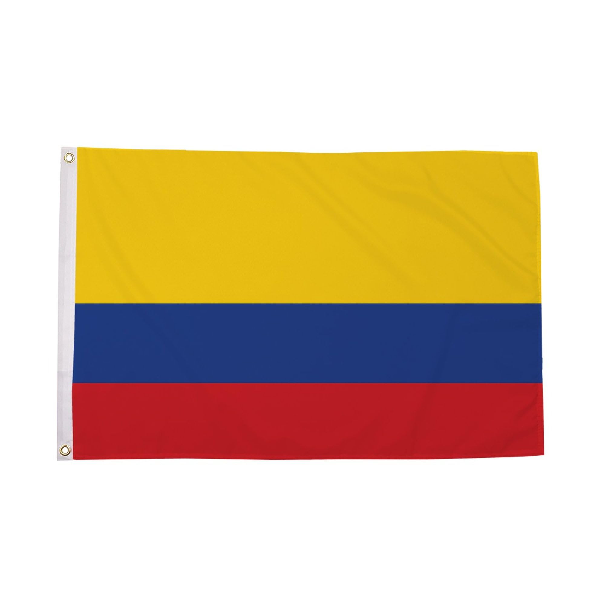 Flagtex Colombia Flag Small 3ft x 2ft (90cm x 60cm) - Colombian National Banner Weather Resistant Polyester for Outdoor Display Garden Sports Events Cultural Celebrations — image 1