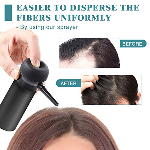CHARMINER Hair Fiber Applicator, Hair Fiber Sprayer Nozzle, Spray