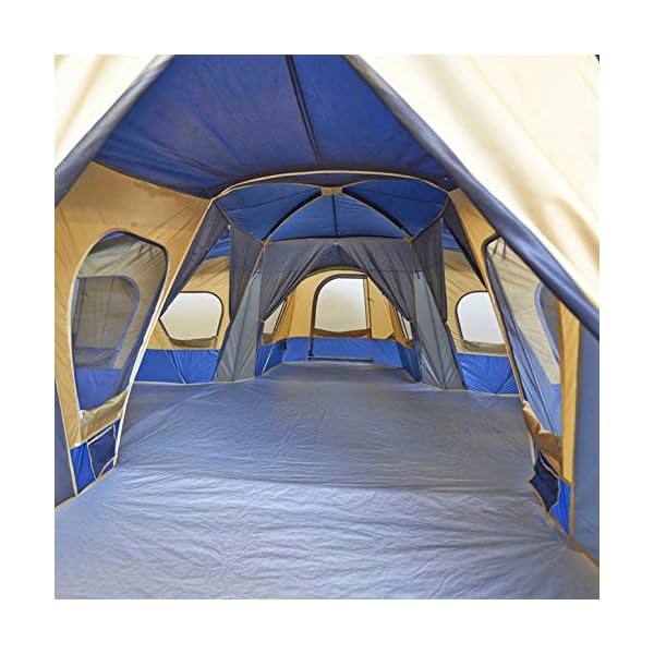 Family Cabin Tent 14 Person Base Camp 4 Rooms Hiking