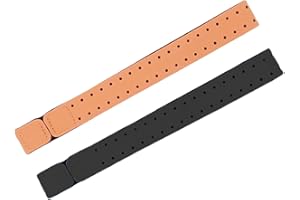 2 Pack Heart Rate Monitor Armbands, Elastic Straps Compatible with Orange Theory Fitness, OTF, OT Beat Burn, Polar Verity Sen