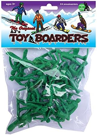 Mindtwister USA AJ's Toy Boarders, Snowboard Series 1 - Original Green by Mindtwister USA