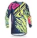 Fly Racing Kinetic Mesh Jersey Hi-Vis/Blue/Pink L